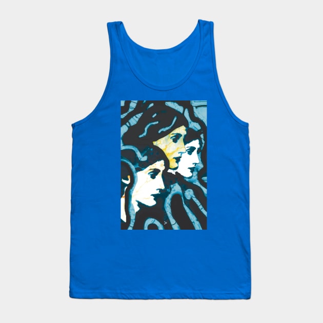 Virginia Woolf Blues Tank Top by Exile Kings 